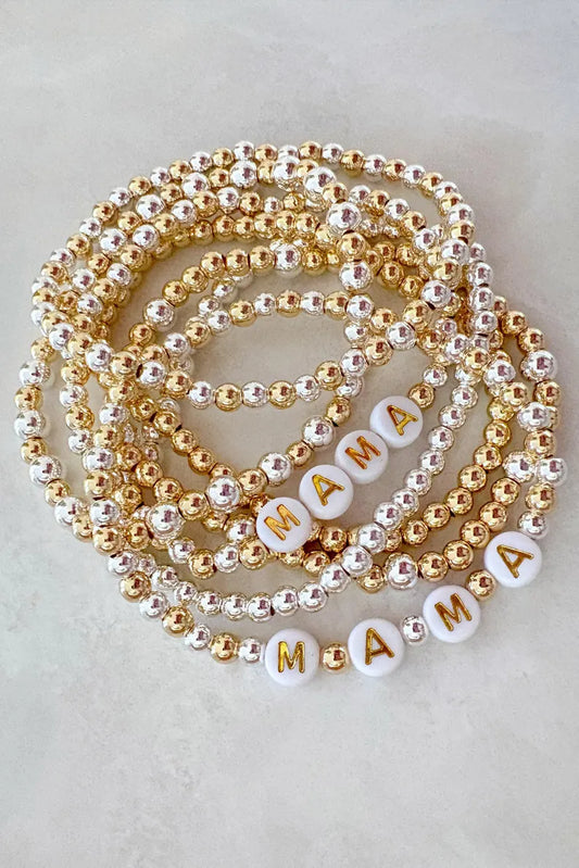 The Mixed Metal Name Bracelet