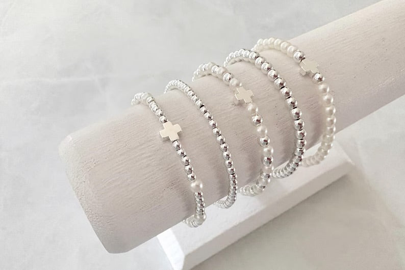 The Silver Pearl Cross Collection