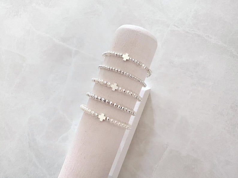 The Silver Pearl Cross Collection