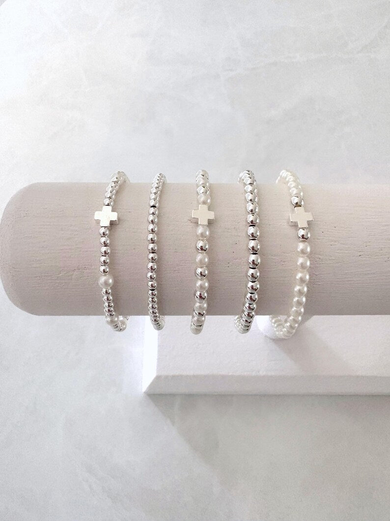 The Silver Pearl Cross Collection