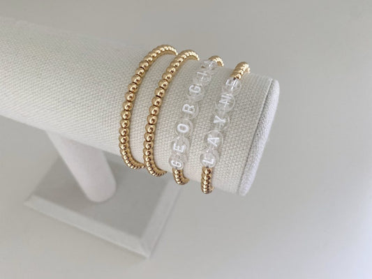 The Name Bracelet | 14k Gold Plated