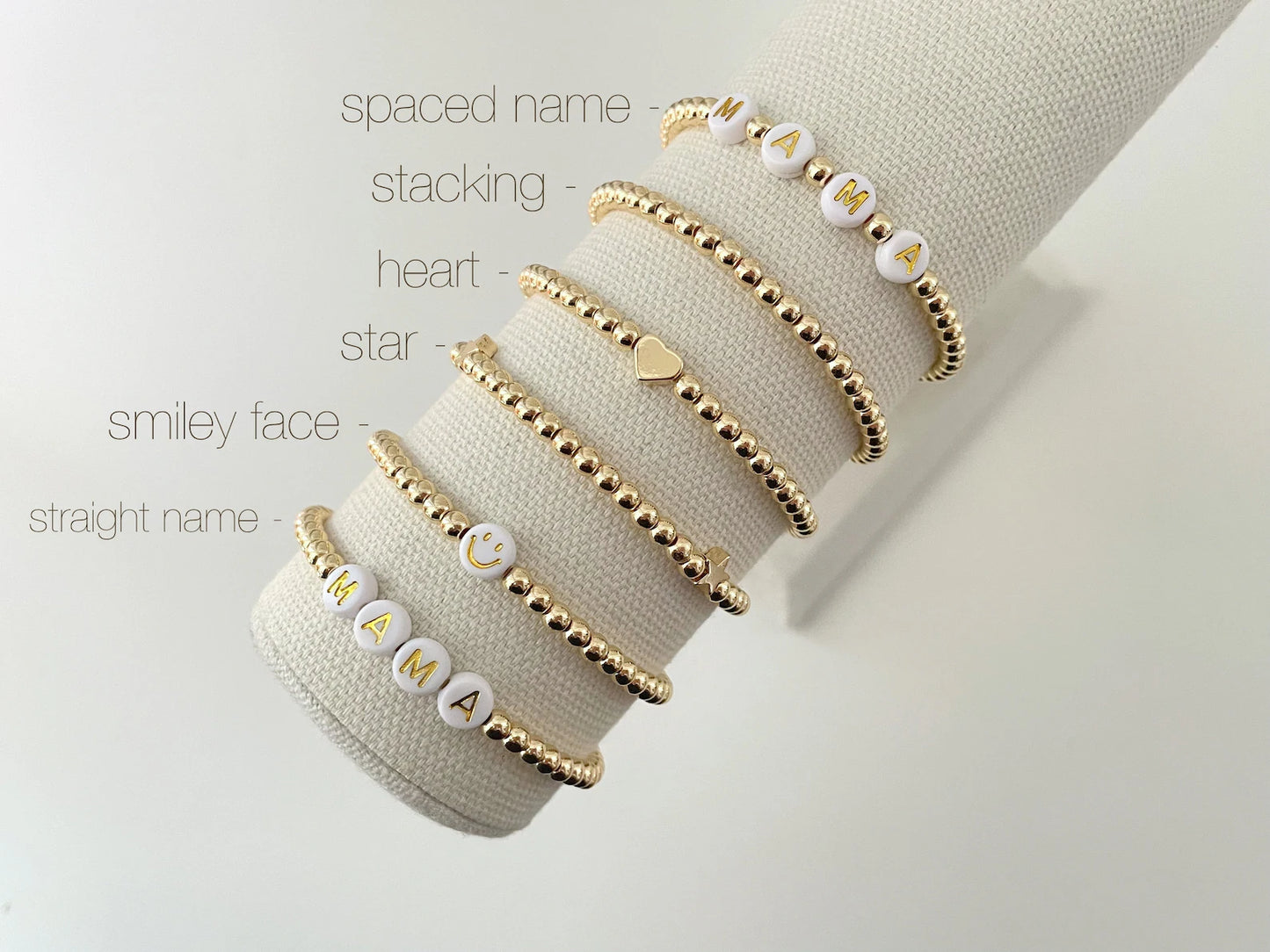 Fashion Gold Color Letter Bracelet Bangle For Women Adjustable