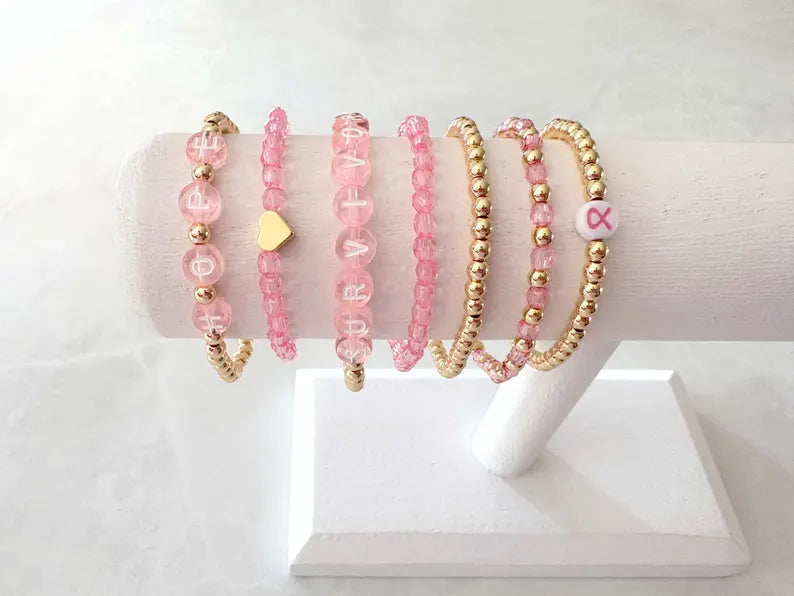 Breast Cancer Awareness Bracelet