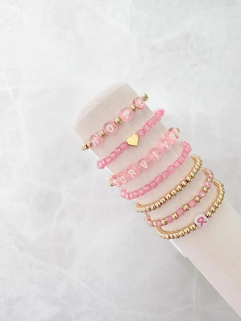 Breast Cancer Awareness Bracelet