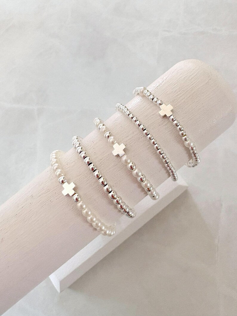 The Silver Pearl Cross Collection